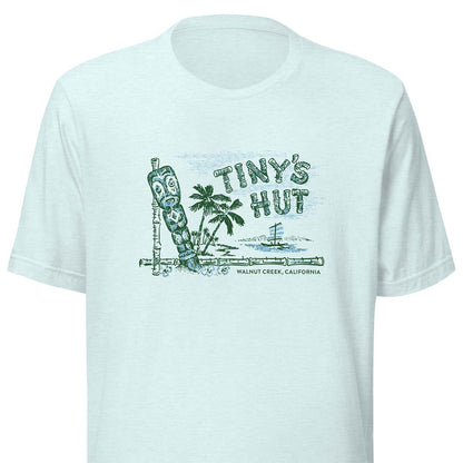Tiny's Hut Tiki Bar California Unisex Retro T-shirt