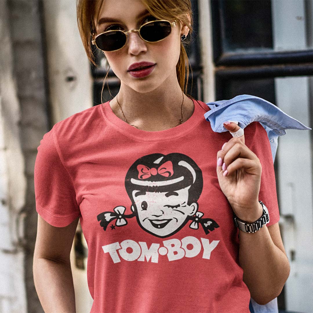 Tom Boy Grocery St. Louis Unisex Retro T-shirt