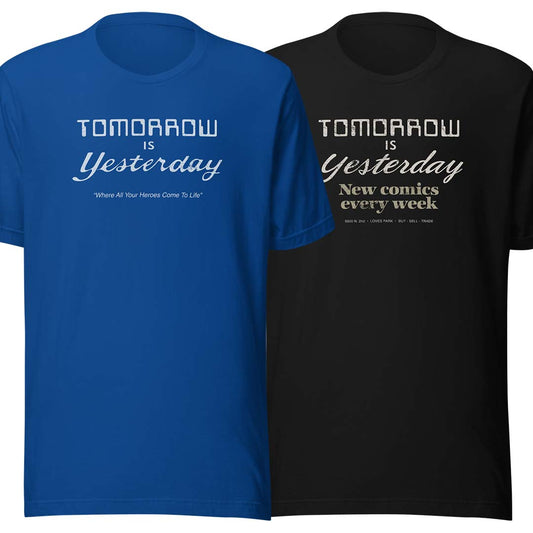 Tomorrow is Yesterday Comics Rockford Unisex Retro T-shirt