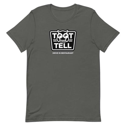 Toot and Tell Drive In Unisex Retro T-shirt