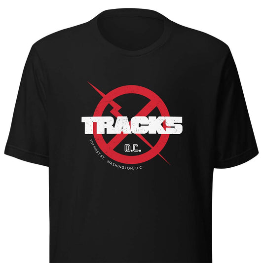 Tracks Washington D.C. Unisex Retro T-shirt
