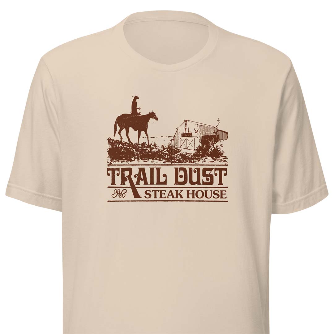 Trail Dust Steakhouse Unisex Retro T-shirt