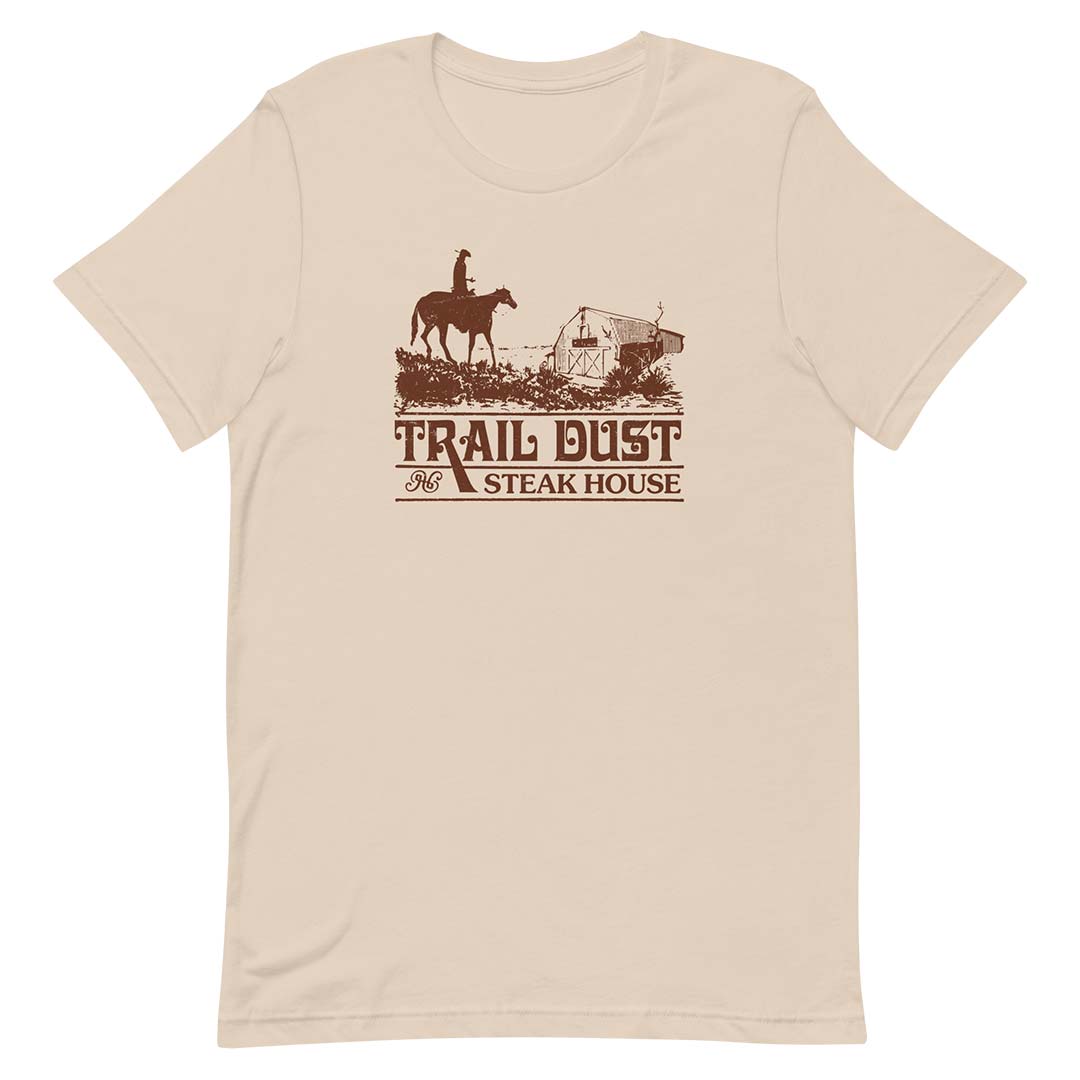 Trail Dust Steakhouse Unisex Retro T-shirt