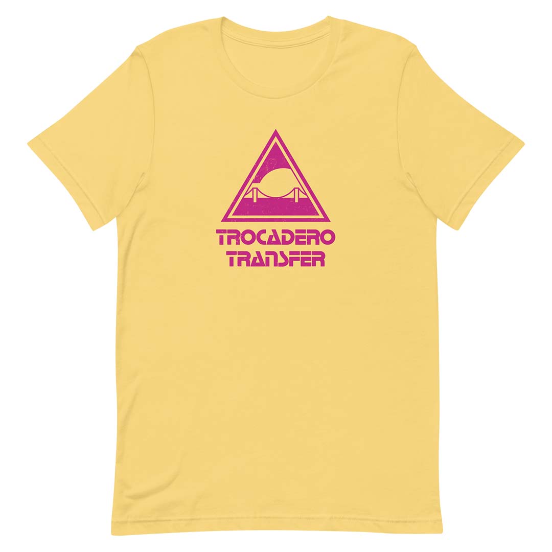 Trocadero Transfer Discoteque San Francisco Unisex Retro T-shirt