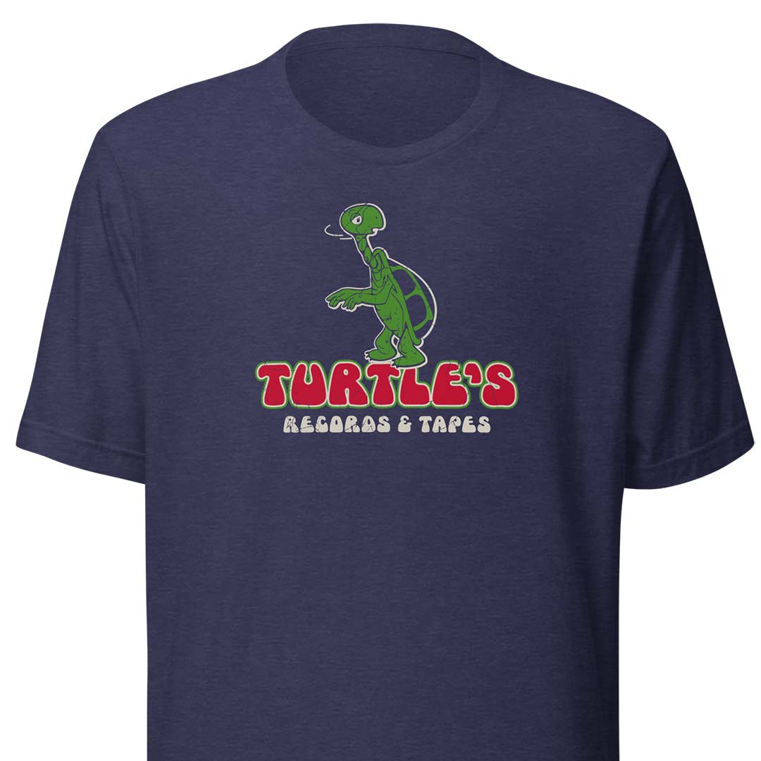 Turtle's Records & Tapes Unisex Retro T-shirt