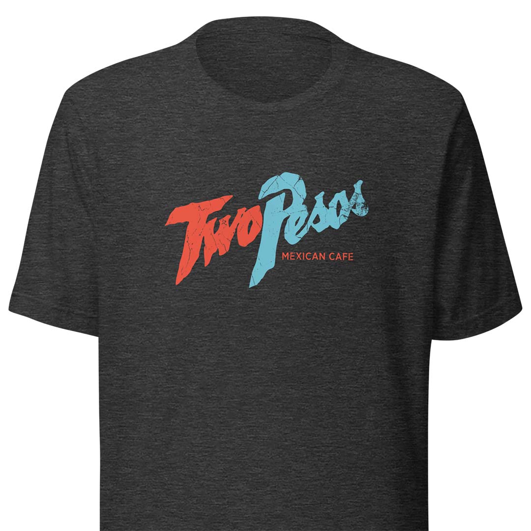 Two Pesos Mexican Cafe Houston Unisex Retro T-shirt