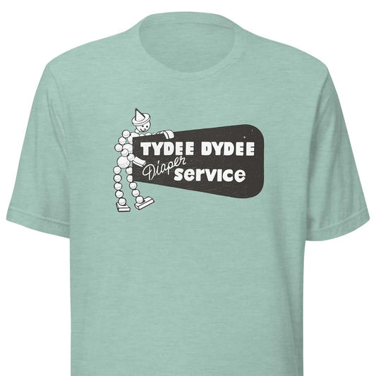 Tydee Dydee Diaper Service Rockford Unisex Retro T-shirt