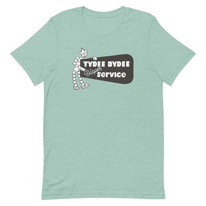 Tydee Dydee Diaper Service Rockford Unisex Retro T-shirt