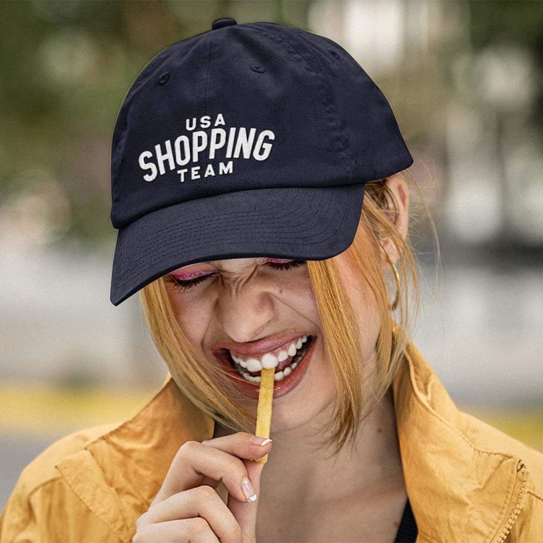 USA Shopping Team Unisex Low-profile Baseball Cap