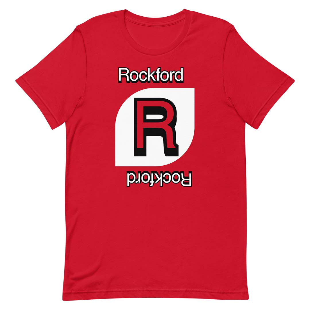 Rockford Uno Unisex T-shirt Red