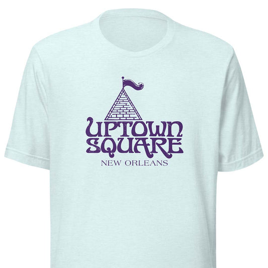 Uptown Square Mall New Orleans Unisex Retro T-shirt