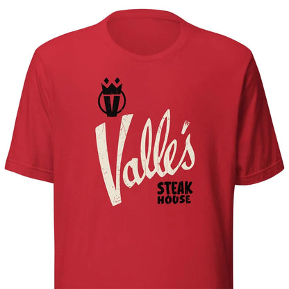 Valle's Steak House Unisex Retro T-shirt