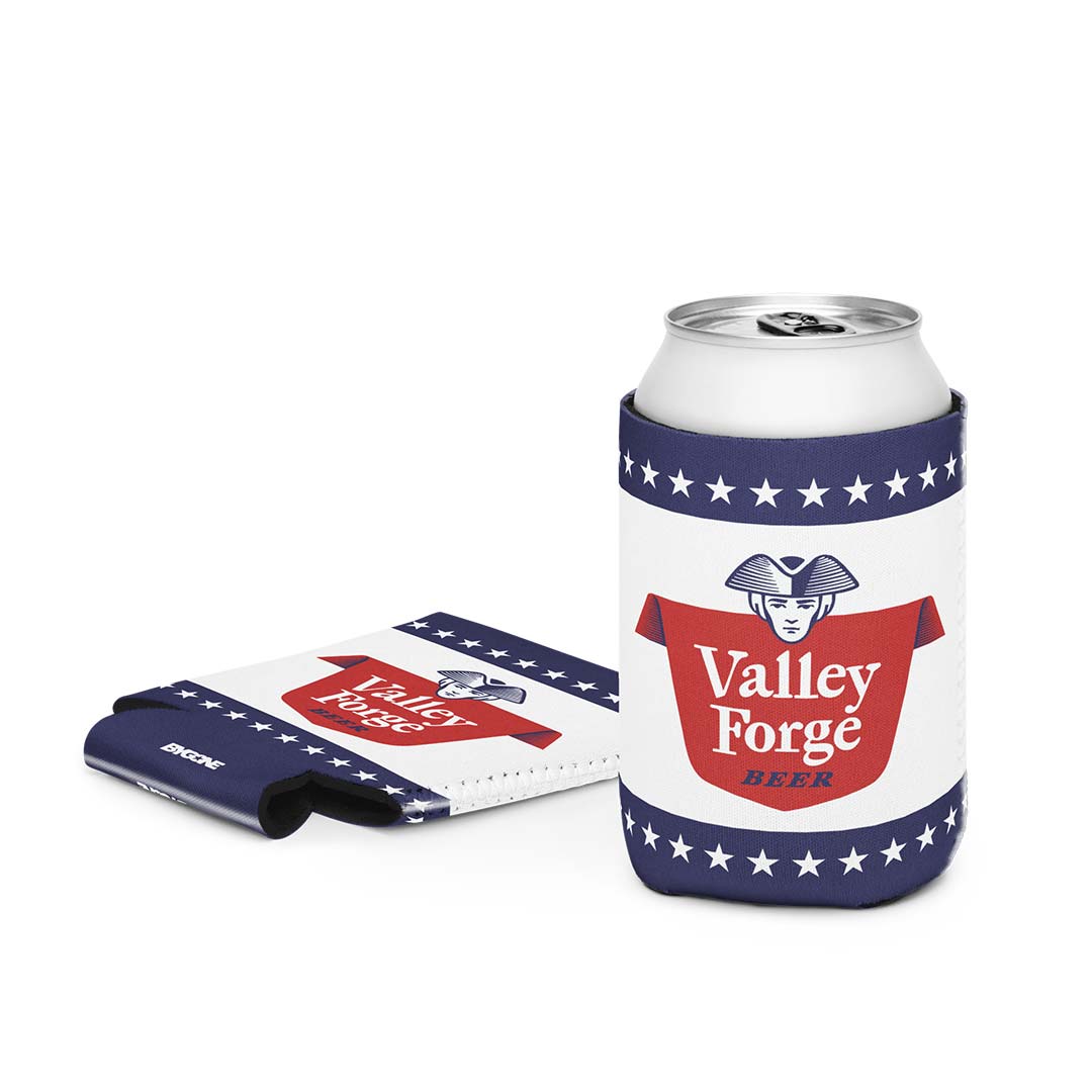 Valley Forge Beer Norristown Pennsylvania Can Cooler Koozie