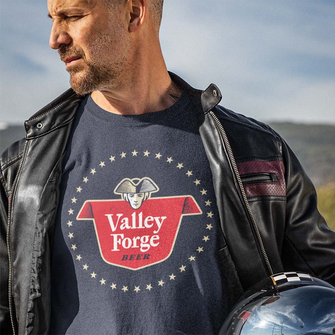 Valley Forge Beer Norristown Pennsylvania Unisex Retro T-shirt