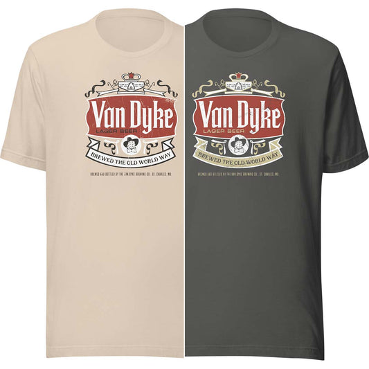 Van Dyke Beer St. Charles Unisex Retro T-shirt