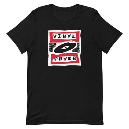 Vinyl Fever Music Tallahassee Tampa Unisex Retro T-shirt