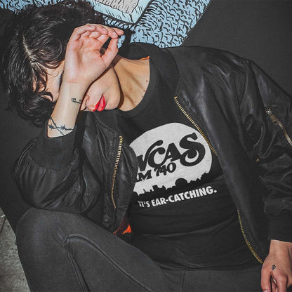 WCAS Radio AM 740 Cambridge Unisex Retro T-shirt