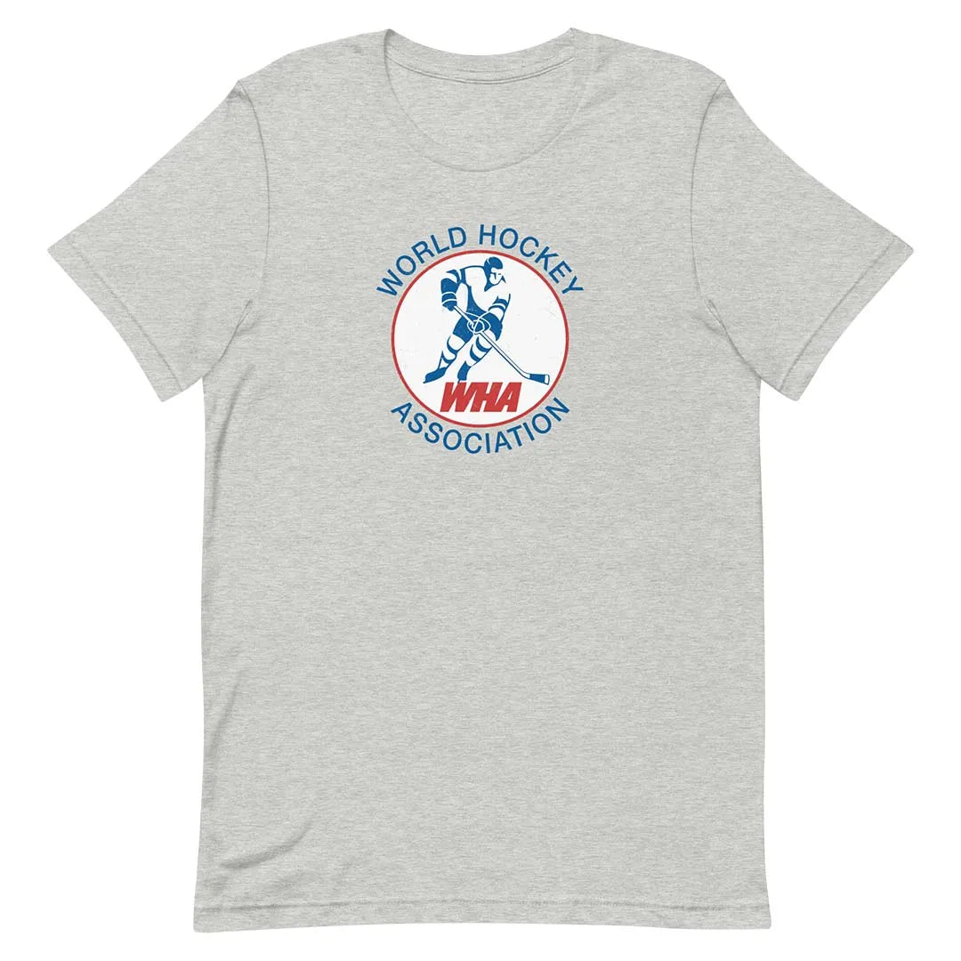 WHA World Hockey Association Unisex Retro T-shirt