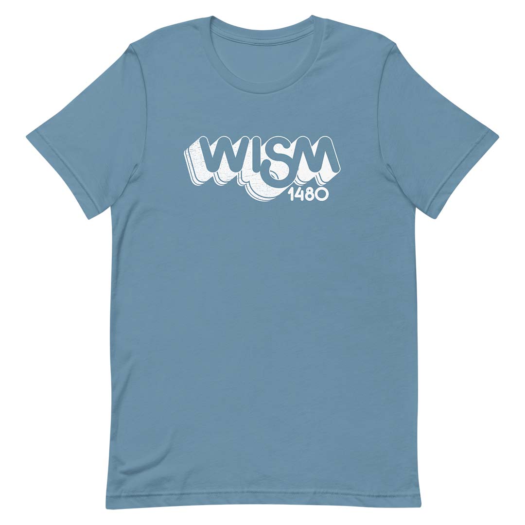 WISM 1480 Radio Madison Unisex Retro T-shirt