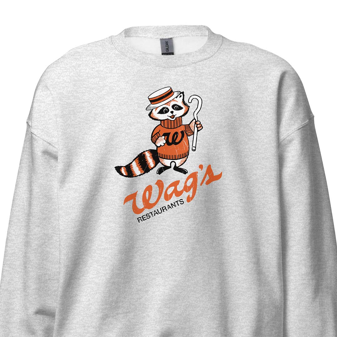 Wag's Restaurants Unisex Retro Crewneck Sweatshirt.