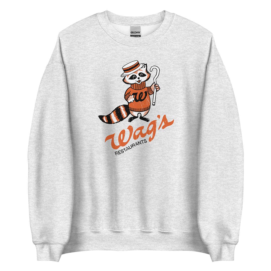 Wag's Restaurants Unisex Retro Crewneck Sweatshirt.