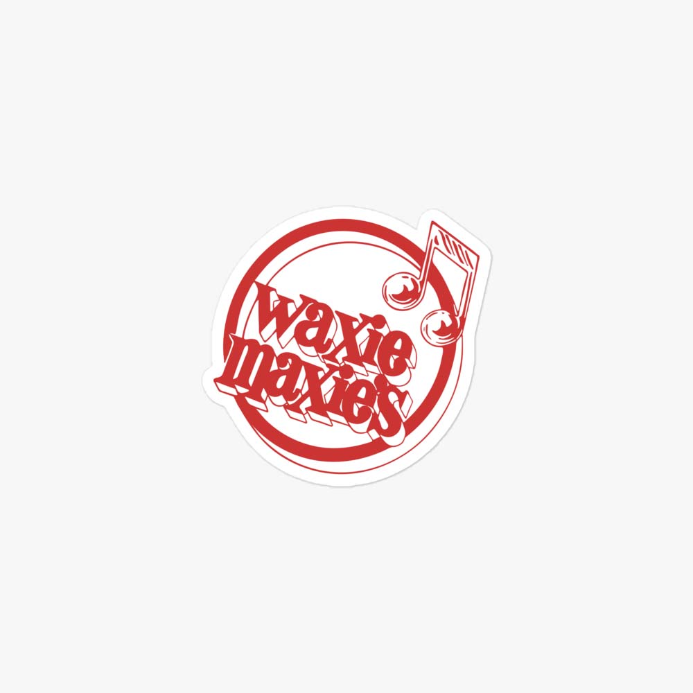 Waxie Maxie’s Records Washington D.C. Retro Sticker