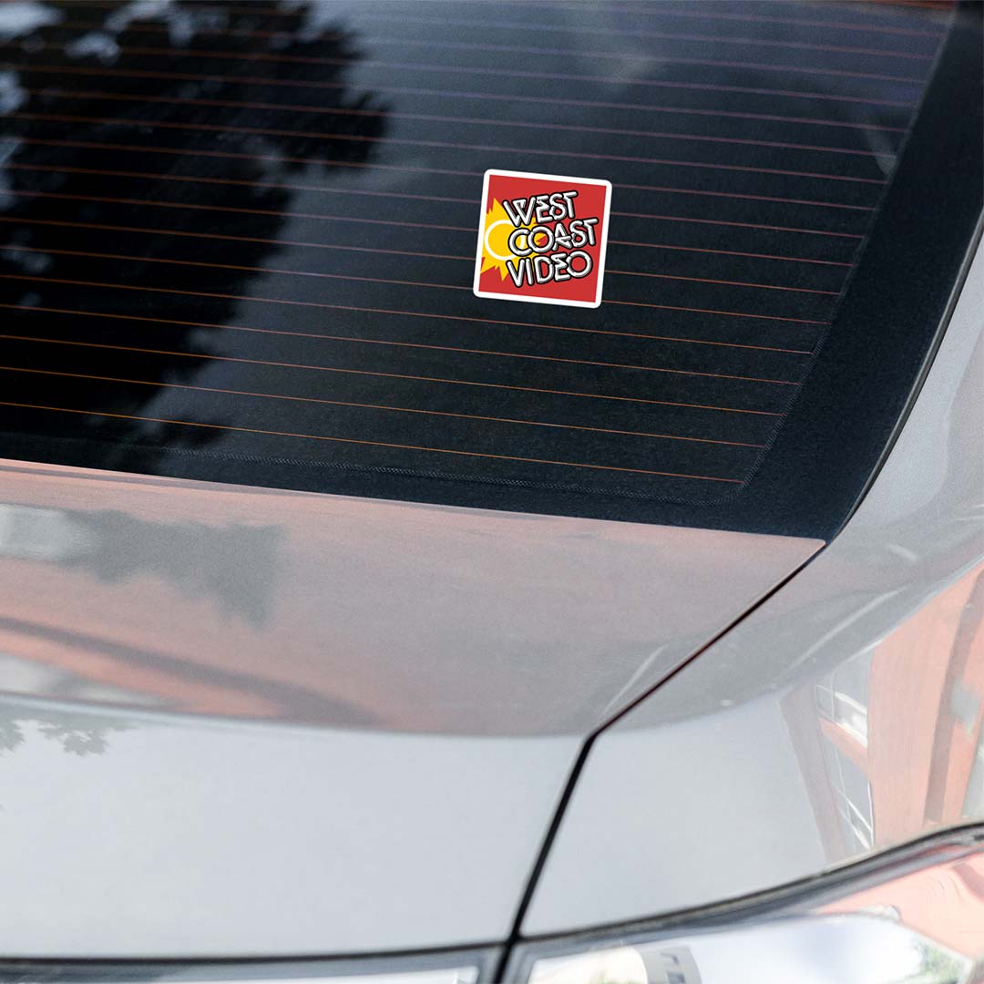 West Coast Video Retro Sticker