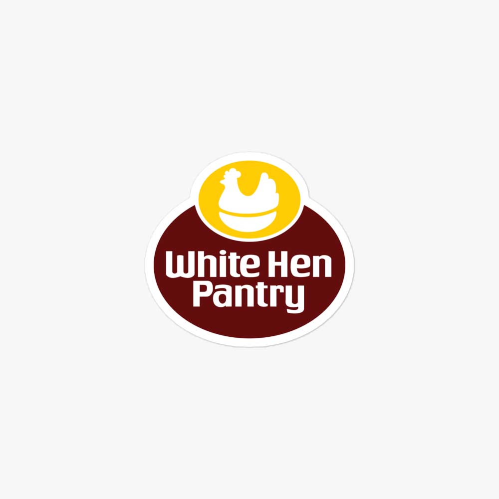 White Hen Pantry Convenience Stores Retro Sticker