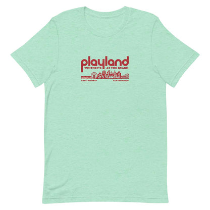 Whitney's Playland At-The-Beach San Francisco Unisex Retro T-shirt