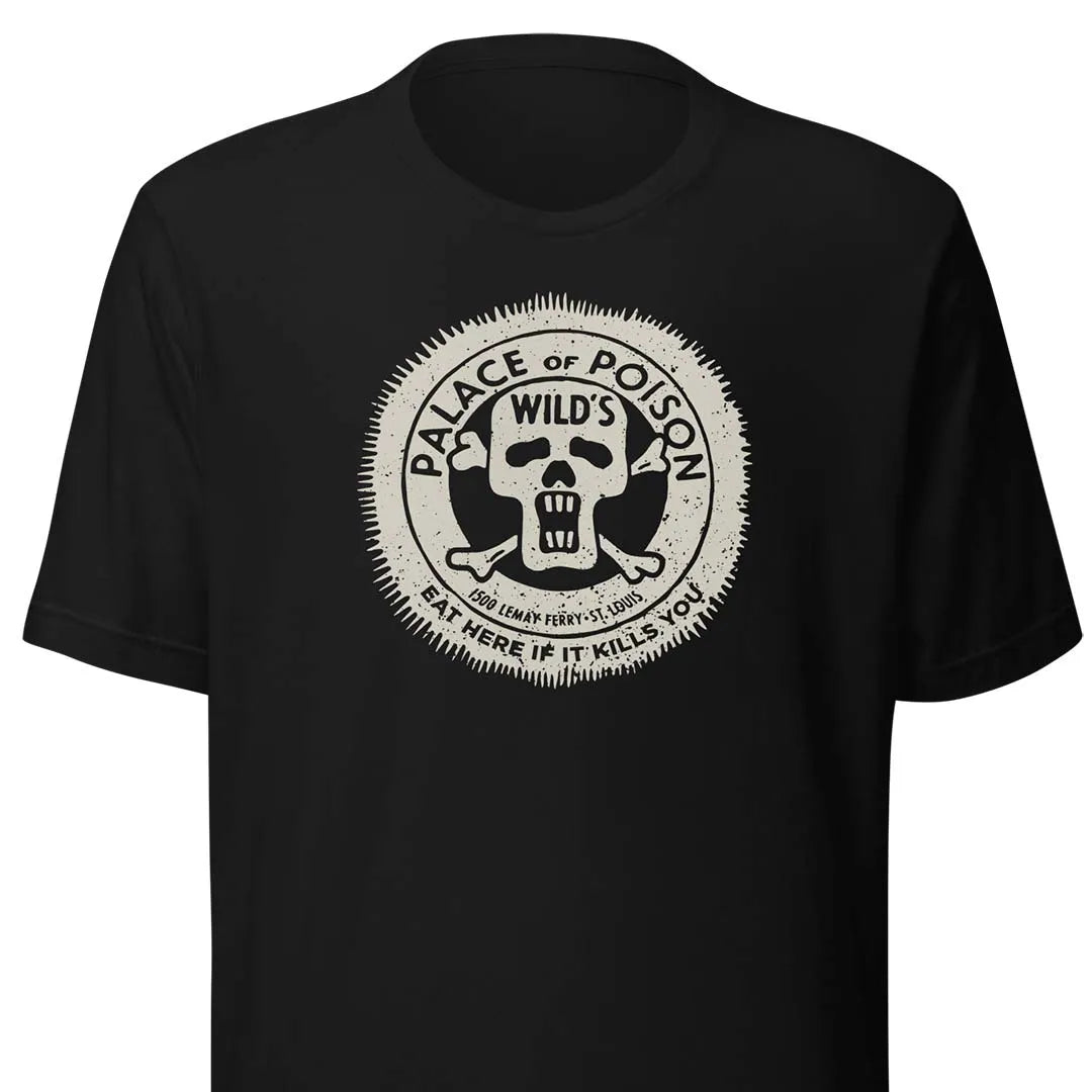 Palace of Poison St. Louis Unisex Retro T-shirt