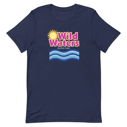 Wild Waters Water Park Florida Unisex Retro T-shirt