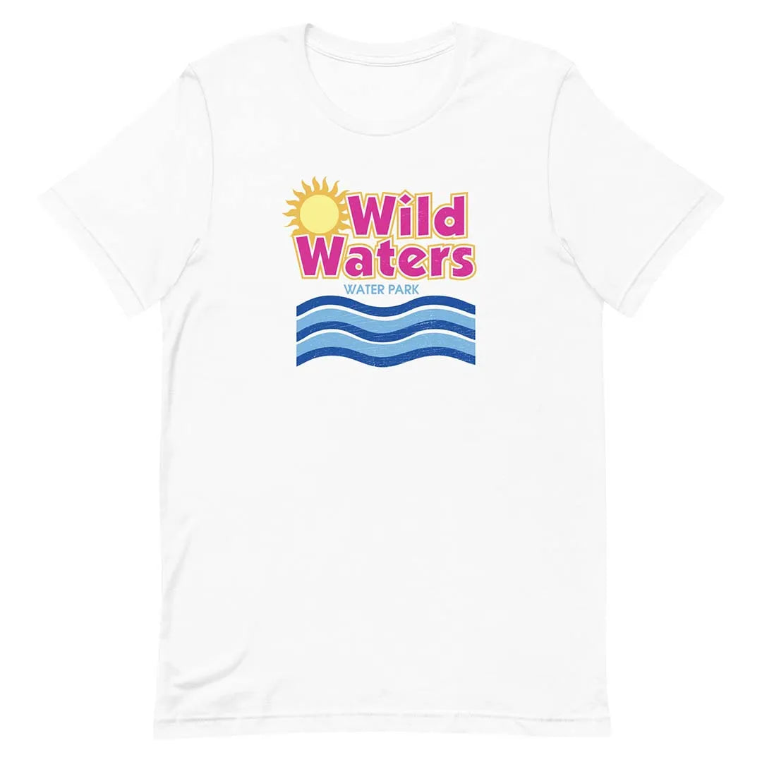 Wild Waters Water Park Florida Unisex Retro T-shirt