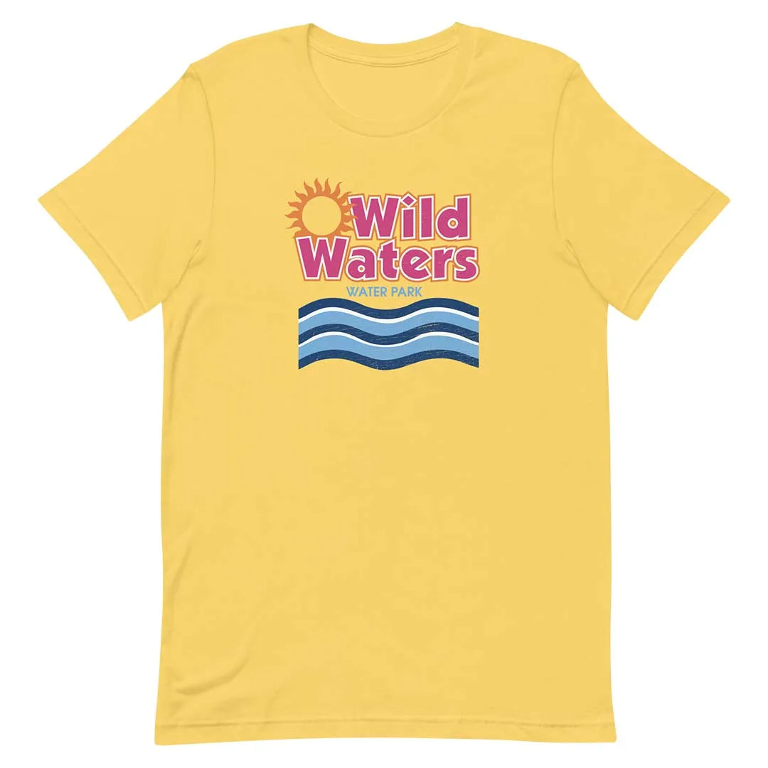 Wild Waters Water Park Florida Unisex Retro T-shirt