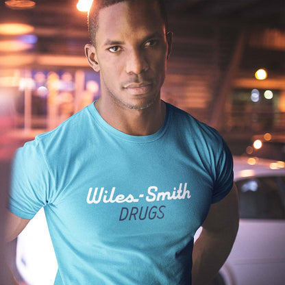 Wiles-Smith Drugs Memphis Unisex Retro T-shirt