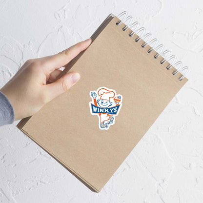 Winkys Hamburgers Pittsburgh Retro Sticker