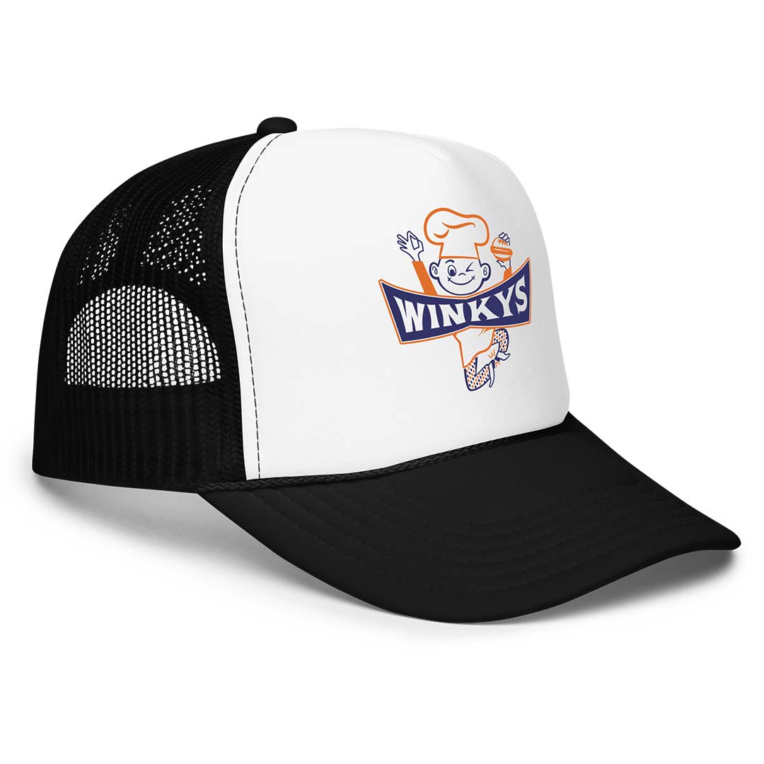 Winkys Hamburgers Pittsburgh Retro Foam Trucker Hat