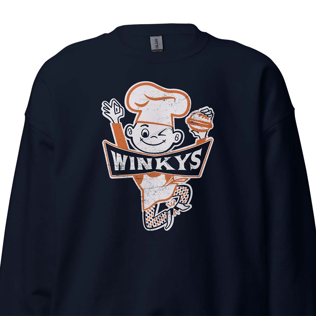 Winkys Hamburgers Pittsburgh Unisex Retro Crewneck Sweatshirt