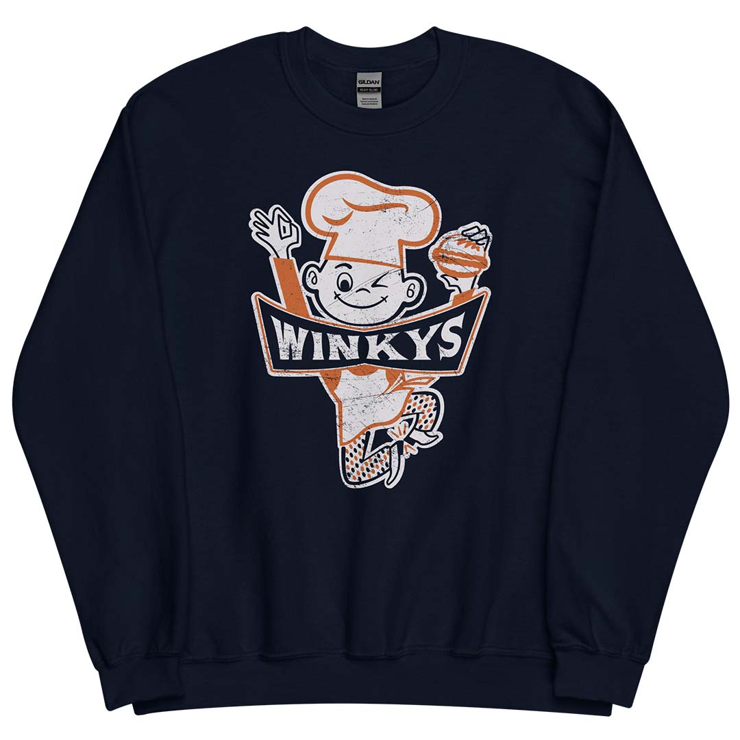 Winkys Hamburgers Pittsburgh Unisex Retro Crewneck Sweatshirt