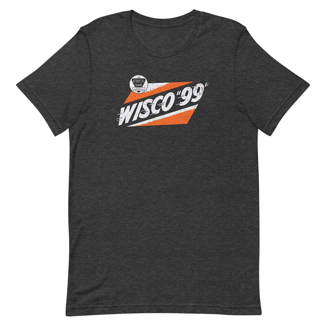 Wisco 99 Gasoline Wisconsin Unisex Retro T-shirt