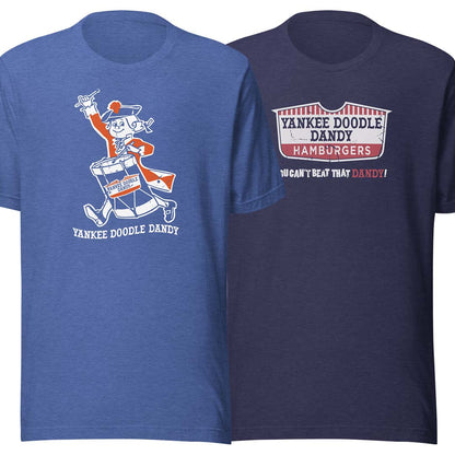 Yankee Doodle Dandy Chicago Unisex Retro T-shirt