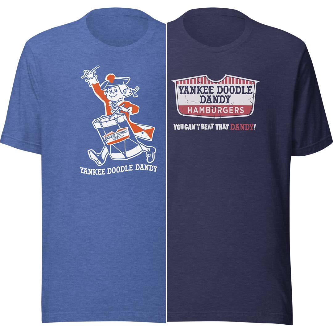 Yankee Doodle Dandy Chicago Unisex Retro T-shirt