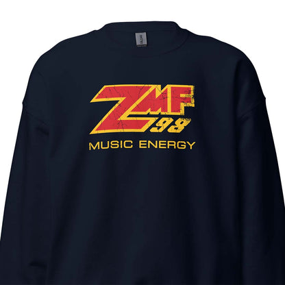 ZMF 98 Milwaukee Radio Unisex Retro Crewneck Sweatshirt