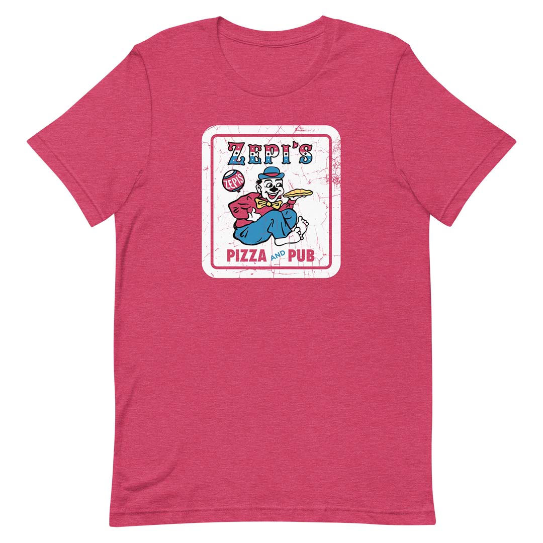 Zepi's Pizza & Pub Kansas City Unisex Retro T-shirt