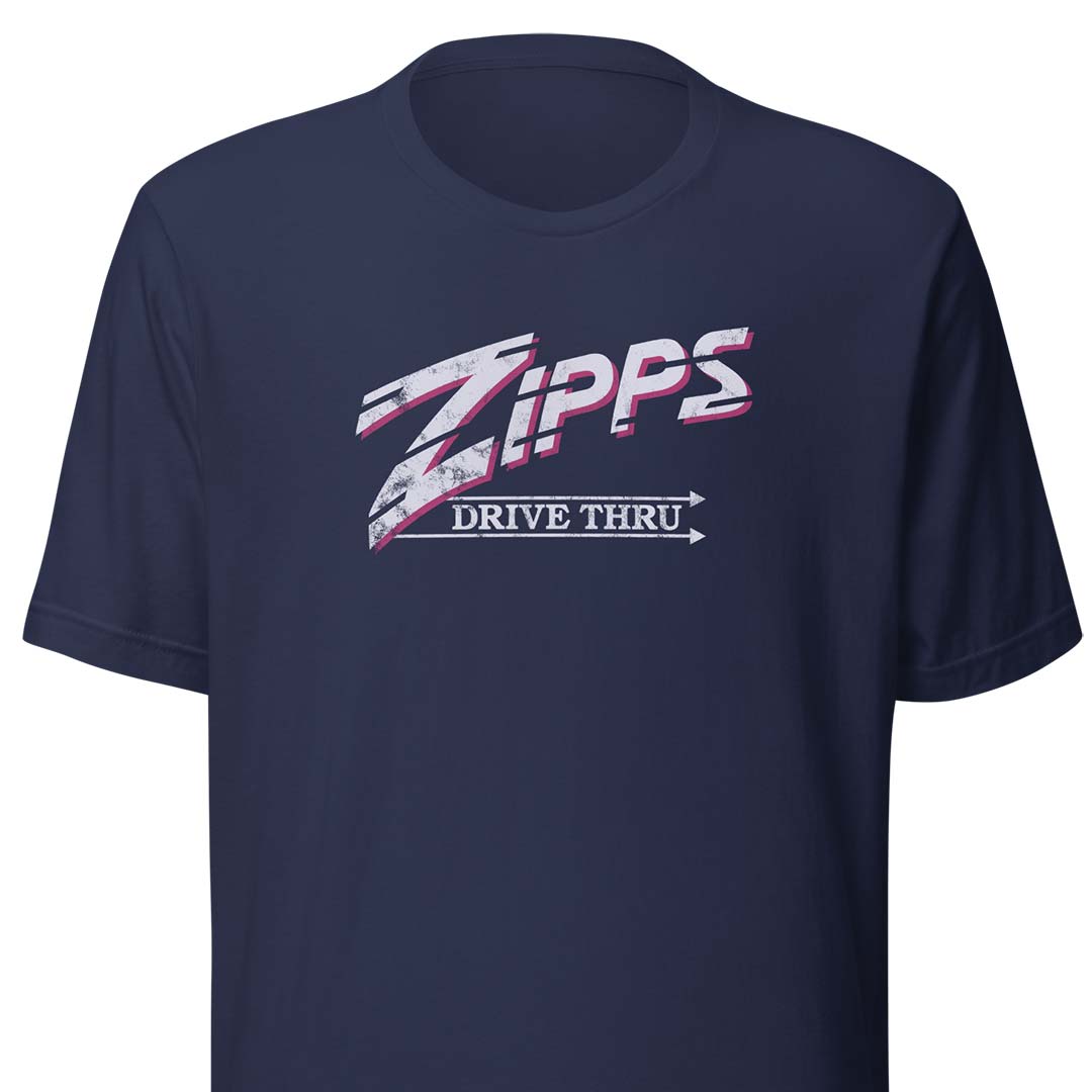 Zipps Drive Thru Unisex Retro T-Shirt