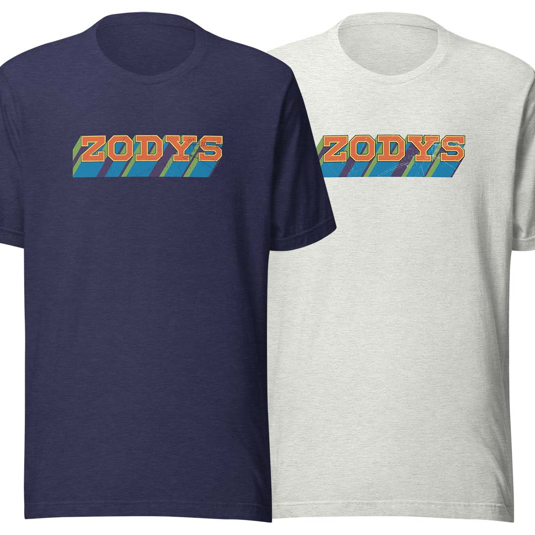 Zodys Discount Department Store Unisex Retro T-shirt