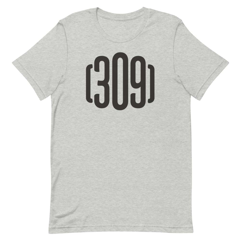309 Area Code Central Illinois T-Shirt – Bygone Brand