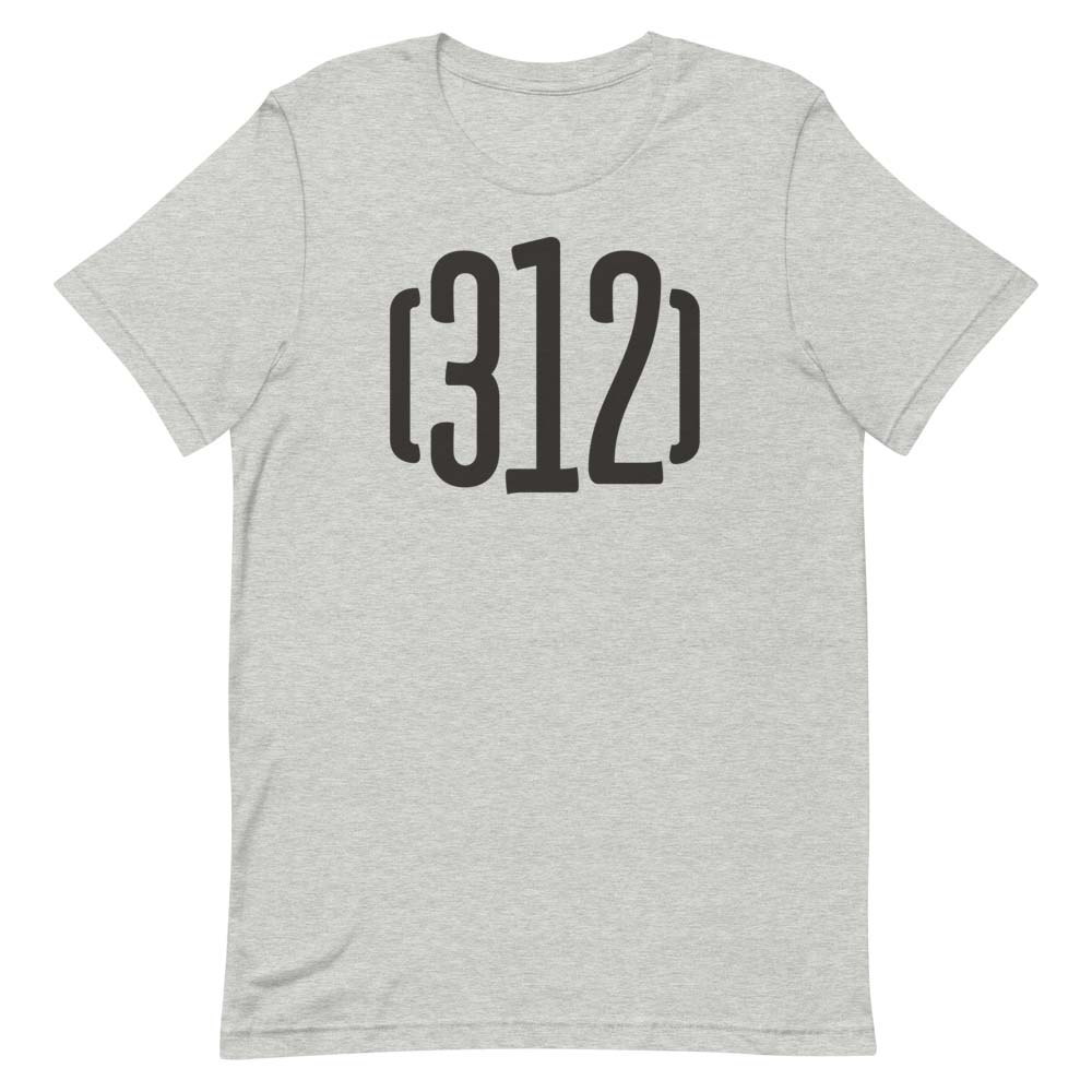 312 Chicago Area Code T-shirt – Bygone Brand