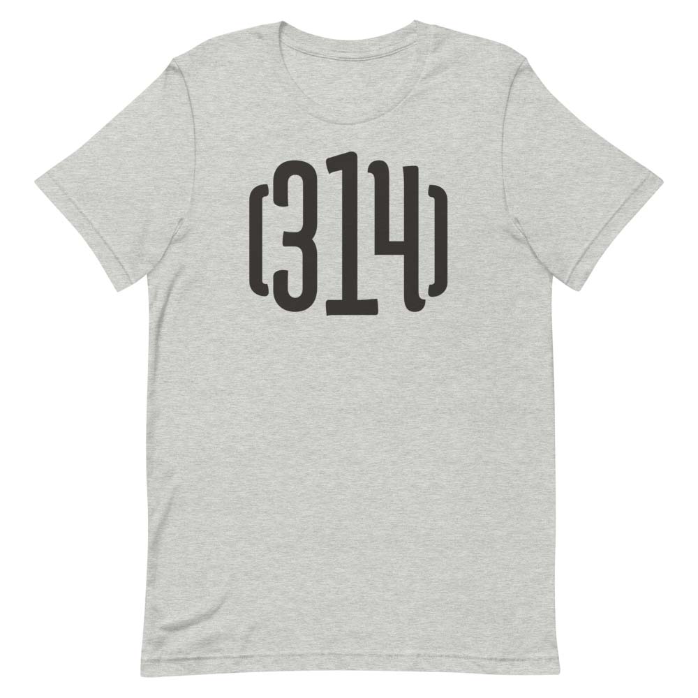 314 St. Louis Area Code T-shirt – Bygone Brand