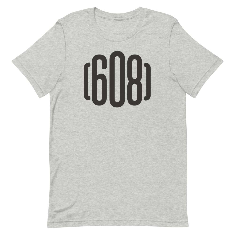 608 Madison Area Code T-shirt – Bygone Brand