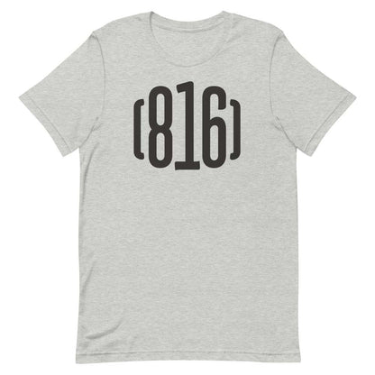 816 Kansas City Area Code T-shirt – Bygone Brand